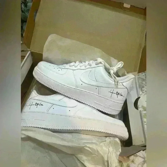 Nike Shoes - Cactus Jack Travis Scott Utopia Air Force 1 AF1 Woman Size 8.5 New